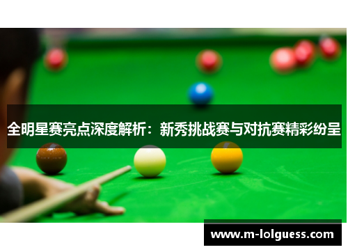 全明星赛亮点深度解析：新秀挑战赛与对抗赛精彩纷呈