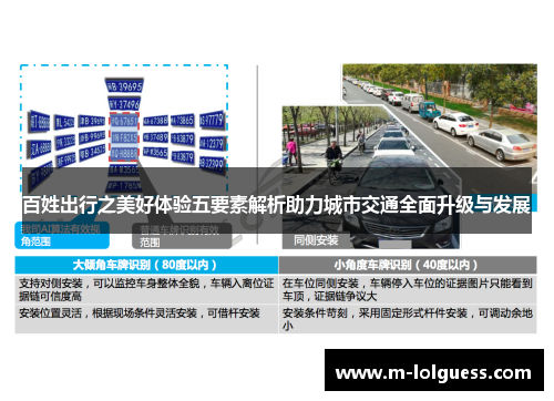 百姓出行之美好体验五要素解析助力城市交通全面升级与发展